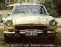 Sabrina bumpered '74 B GT